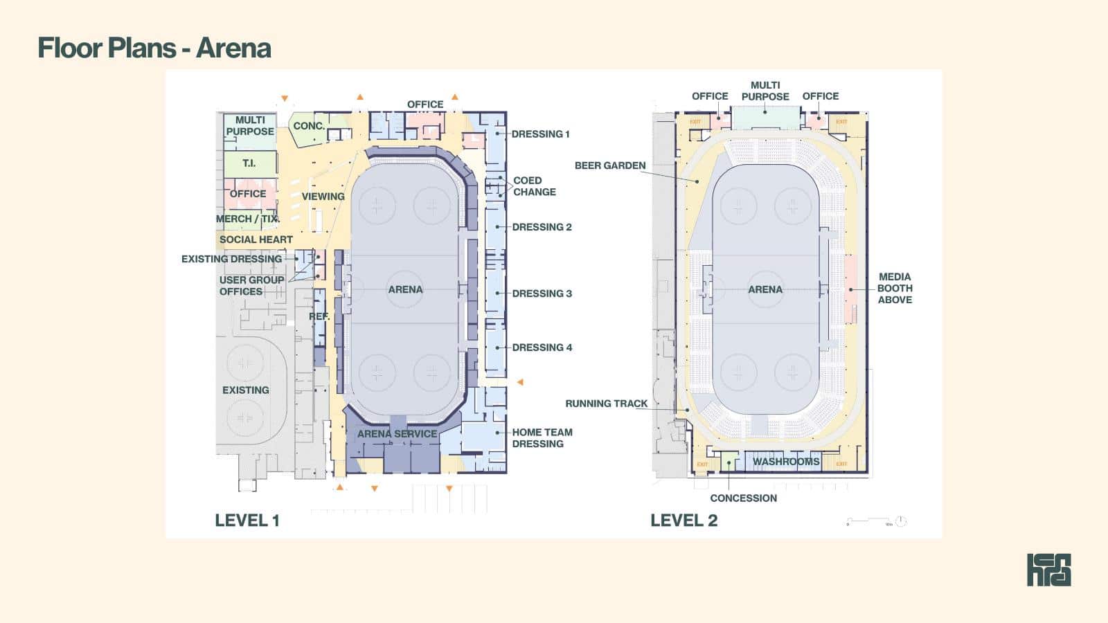 RBAA6 – Floor Plans Arenas